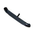 Broadfeet Motorsports Equipment 4 in. Oval Black Powder Coat Curved Ends Hitch Step for 1 - 0.25 in. Receivers HS-1106B